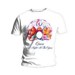 Queen - Unisex T-Shirt: A Night At The Opera (Medium) i gruppen CDON - Exporterade Artiklar_Manuellt / T-shirts_CDON_Exporterade hos Bengans Skivbutik AB (4401244)