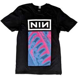 Nine Inch Nails - Unisex T-Shirt: Pretty Hate Machine Neon (Small) i gruppen ÖVRIGT / Merchandise hos Bengans Skivbutik AB (4401259)
