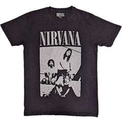 Nirvana - Unisex T-Shirt: Sitting (Distressed) (XX-Large) i gruppen ÖVRIGT / MK Test 6 hos Bengans Skivbutik AB (4401263)
