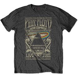 Pink Floyd - Unisex T-Shirt: Carnegie Hall Poster (Sm i gruppen ÖVRIGT / BW-T-shirts hos Bengans Skivbutik AB (4401277)