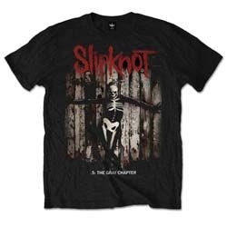 Slipknot - Unisex T-Shirt: .5: The Gray Chapter Alb i gruppen ÖVRIGT / BW-T-shirts hos Bengans Skivbutik AB (4401304)