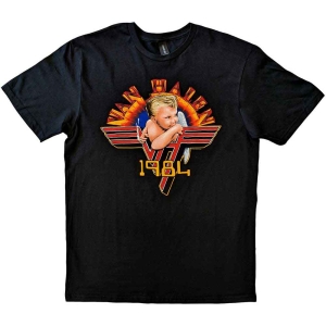 Van Halen - Cherub 84 Uni Bl T-Shirt  (S) i gruppen MERCHANDISE / T-shirt / Hårdrock hos Bengans Skivbutik AB (4401307)