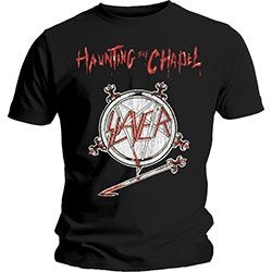 Slayer - Unisex T-Shirt: Haunting the Chapel (XX- i gruppen ÖVRIGT / BW-T-shirts hos Bengans Skivbutik AB (4401316)