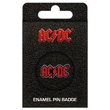 Ac/Dc (Logo) Enamel Pin Badge i gruppen MERCH / Minsishops-merch / Ac/Dc hos Bengans Skivbutik AB (4401385)