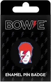 David Bowie (Aladdin Sane) Enamel Pin Ba i gruppen ÖVRIGT / Merchandise hos Bengans Skivbutik AB (4401389)