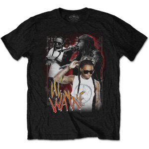 Lil Wayne - LIL WAYNE UNISEX T-SHIRT: 90S HOMAGE (S) i gruppen CDON - Exporterade Artiklar_Manuellt / T-shirts_CDON_Exporterade hos Bengans Skivbutik AB (4403239)