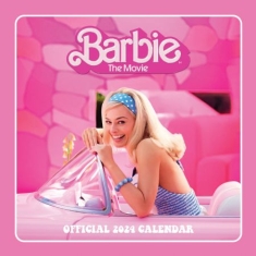Barbie - Barbie The Movie Official Calender 2024 i gruppen MERCH / Kalendrar 2024 hos Bengans Skivbutik AB (4405103)