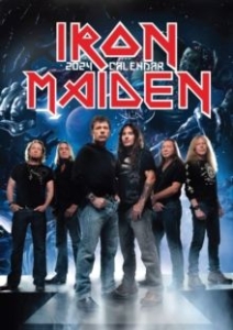 Iron Maiden - Iron Maiden 2024 Unofficial Calendar i gruppen Minishops / Iron Maiden hos Bengans Skivbutik AB (4406341)