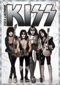 Kiss - Kiss 2024 Unofficial Calendar i gruppen ÖVRIGT / Merchandise hos Bengans Skivbutik AB (4406345)
