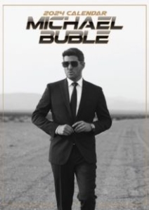 Michael Buble - Michael Buble 2024 Unofficial Calendar i gruppen MERCH / Kalendrar 2024 hos Bengans Skivbutik AB (4406350)