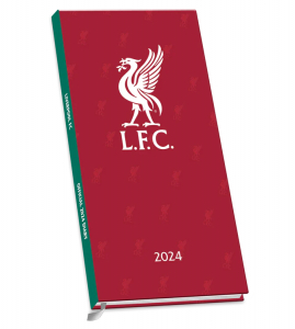 Liverpool Fc - Liverpool Fc 2024 Slim Diary i gruppen MERCH / Kalendrar 2024 hos Bengans Skivbutik AB (4406372)