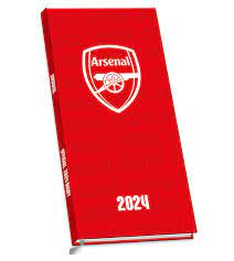 Arsenal Fc - Arsenal Fc 2024 Slim Diary i gruppen MERCH / Kalendrar 2024 hos Bengans Skivbutik AB (4406375)