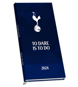 Tottenham Hotspur Fc - Tottenham Hotspur Fc 2024 Slim Diary i gruppen MERCH / Kalendrar 2024 hos Bengans Skivbutik AB (4406377)