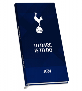 Tottenham Hotspur Fc - Tottenham Hotspur Fc 2024 Slim Diary i gruppen ÖVRIGT / Merchandise hos Bengans Skivbutik AB (4406377)