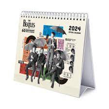 The Beatles - Beatles 2024 Desk Easel i gruppen MERCH / Kalendrar 2024 hos Bengans Skivbutik AB (4406378)