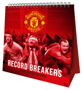 Manchester United Fc - Manchester United Fc 2024 Desk Easel i gruppen ÖVRIGT / Merchandise hos Bengans Skivbutik AB (4406382)