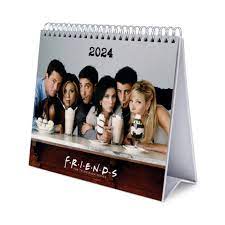 Friends - Friends 2024 Desk Easel i gruppen MERCH / Kalendrar 2024 hos Bengans Skivbutik AB (4406385)
