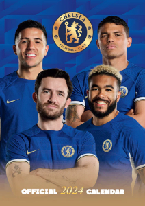 Chelsea Fc - Chelsea Fc 2024 A3 Calendar i gruppen ÖVRIGT / Merchandise hos Bengans Skivbutik AB (4406389)