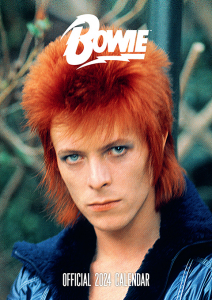 David Bowie - David Bowie 2024 A3 Calendar i gruppen MERCH / Kalendrar 2024 hos Bengans Skivbutik AB (4406405)