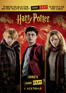 Harry Potter - Harry Potter 2024 A3 Change It Up Calend i gruppen MERCH / Kalendrar 2024 hos Bengans Skivbutik AB (4406411)