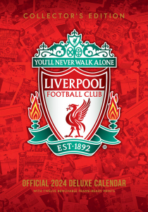 Liverpool Fc - Liverpool Fc 2024 A3 Deluxe Calendar i gruppen ÖVRIGT / Merchandise hos Bengans Skivbutik AB (4406418)