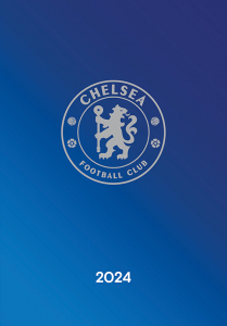 Chelsea Fc - Chelsea Fc 2024 A5 Diary in the group MERCH / Calender 2024 at Bengans Skivbutik AB (4406430)