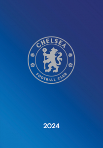 Chelsea Fc - Chelsea Fc 2024 A5 Diary i gruppen ÖVRIGT / Merchandise hos Bengans Skivbutik AB (4406430)