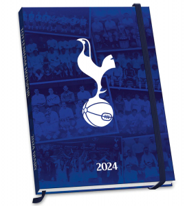 Tottenham Hotspur Fc - Tottenham Hotspur Fc 2024 A5 Diary i gruppen MERCH / Kalendrar 2024 hos Bengans Skivbutik AB (4406432)