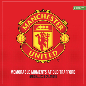 Manchester United  Fc - Manchester United Square Legends Calenda in the group MERCH / Calender 2024 at Bengans Skivbutik AB (4406453)