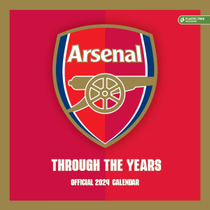 Arsenal Fc - Arsenal Square Legends Calendar 2024(Plastic free) i gruppen ÖVRIGT / Merchandise hos Bengans Skivbutik AB (4406454)