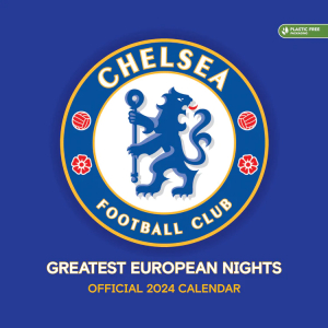 Chelsea F - Chelsea Square Legends Calendar (Plastic i gruppen MERCH / Kalendrar 2024 hos Bengans Skivbutik AB (4406455)