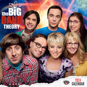 Big Bang - Big Bang Theory 2024 Square Calendar i gruppen MERCH / Kalendrar 2024 hos Bengans Skivbutik AB (4406465)