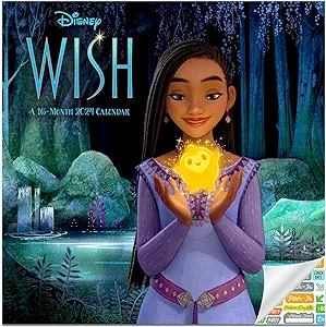 Disney - Disney Wish 2024 Square Calendar i gruppen ÖVRIGT / Merchandise hos Bengans Skivbutik AB (4406467)