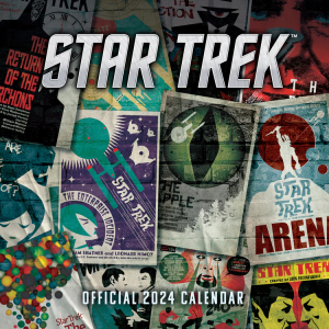 Star Trek - Star Trek Tv Series (Classic) 2024 Squar in the group MERCH / Calender 2024 at Bengans Skivbutik AB (4406473)