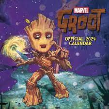 Marvel - Marvel: I Am Groot 2024 Square Calendar i gruppen ÖVRIGT / MK Test 7 hos Bengans Skivbutik AB (4406481)