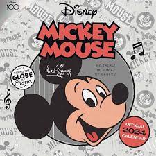 Mickey Mouse - Mickey Mouse Classic  Disney 100 2024 Sq i gruppen MERCH / Kalendrar 2024 hos Bengans Skivbutik AB (4406482)