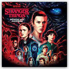 Stranger Things - Stranger Things 2024 Square Calendar i gruppen Minishops / Stranger things hos Bengans Skivbutik AB (4406484)