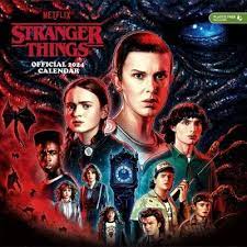 Stranger Things - Stranger Things 12 By 12 Calendar (Plast i gruppen MERCH / Kalendrar 2024 hos Bengans Skivbutik AB (4406493)
