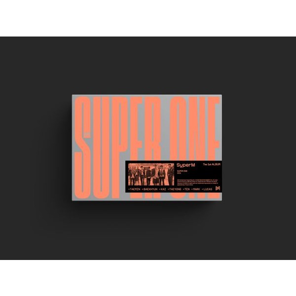 Super M - Super One: 1St Album (Super Version) i gruppen CD / K-Pop hos Bengans Skivbutik AB (4408120)