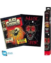 Alice Cooper - Posterpack 2p 52*38cm i gruppen MERCHANDISE /  /  hos Bengans Skivbutik AB (4408139)