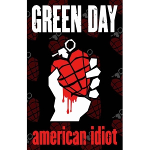 Green Day - American Idiot Textile Poster i gruppen MERCHANDISE / Merch / Punk hos Bengans Skivbutik AB (4408533)