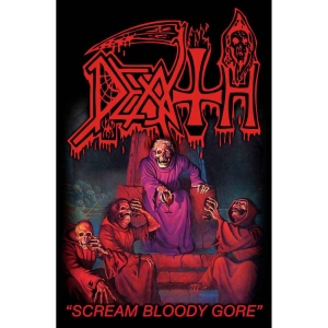 Death - Scream Bloody Gore Textile Poster i gruppen MERCHANDISE / Merch / Hårdrock hos Bengans Skivbutik AB (4408534)