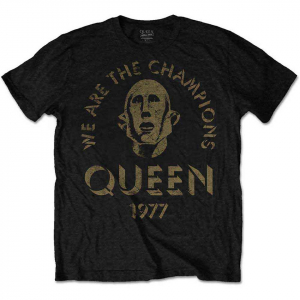 Queen - Queen Unisex T-Shirt: We Are The Champio i gruppen ÖVRIGT / Övrigt / aub hos Bengans Skivbutik AB (4408986)