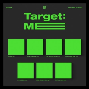 EVNNE - 1st Mini Album (Target: ME) (Digipack Random Ver.) i gruppen CD / K-Pop hos Bengans Skivbutik AB (4412914)