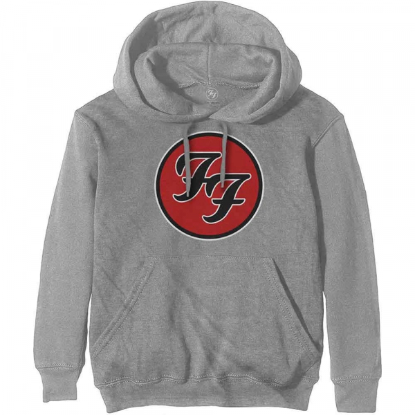 Foo Fighters - Unisex Pullover Hoodie: FF Logo i gruppen ÖVRIGT / Övrigt / aub hos Bengans Skivbutik AB (4414355r)