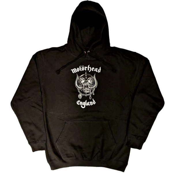 Motorhead - Unisex Pullover Hoodie: England i gruppen MERCH / Kläder / T-shirts hos Bengans Skivbutik AB (4414438r)