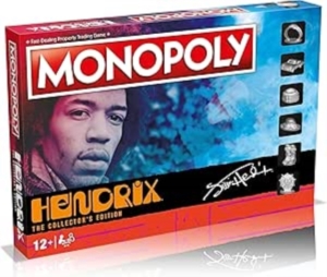 Jimi Hendrix - Monopoly - Jimi Hendrix i gruppen MERCHANDISE / Sällskapsspel / Pop-Rock hos Bengans Skivbutik AB (4415638)