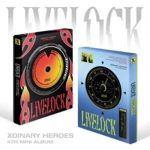 Xdinary Heroes - 4th Mini Album (Livelock) (Random Ver.)  i gruppen CD / K-Pop hos Bengans Skivbutik AB (4415694)