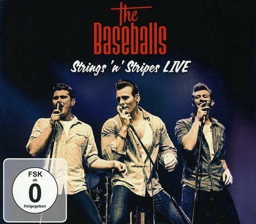 The Baseballs - Strings 'N' Stripes Live i gruppen CD / Pop hos Bengans Skivbutik AB (450943)