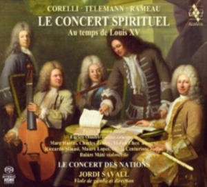Corelli / Telemann / Rameau - Le Concert Spirituel i gruppen MUSIK / SACD / Klassiskt hos Bengans Skivbutik AB (460468)